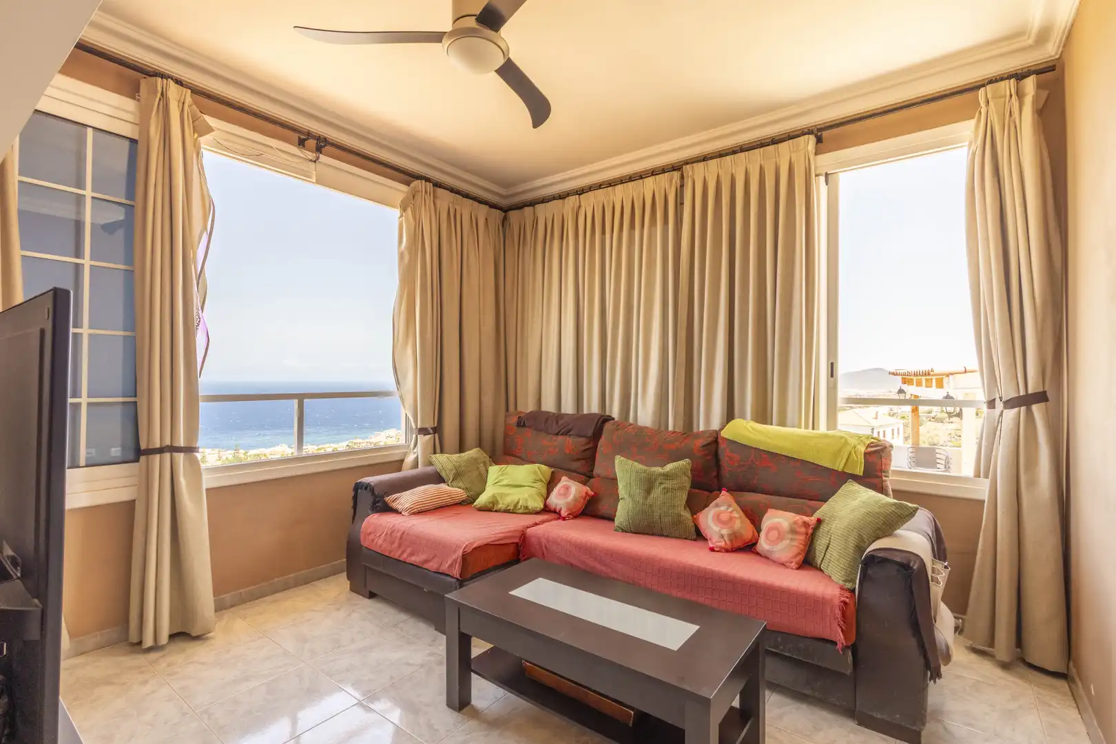 Sala de estar de Casa o chalet en venta en Candelaria con Jardín privado, Terraza y Trastero
