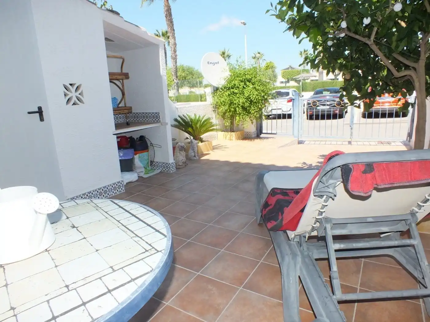 Terrassa de Casa o xalet en venda en Santa Pola amb Aire condicionat, Calefacció i Jardí privat