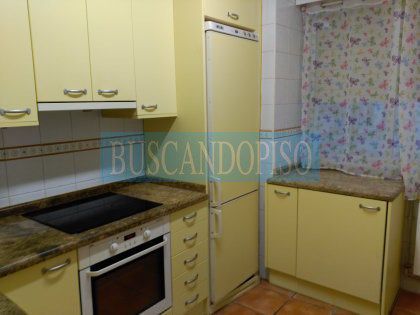 Kitchen of Flat to rent in  Logroño  with Heating, Parquet flooring and Terrace