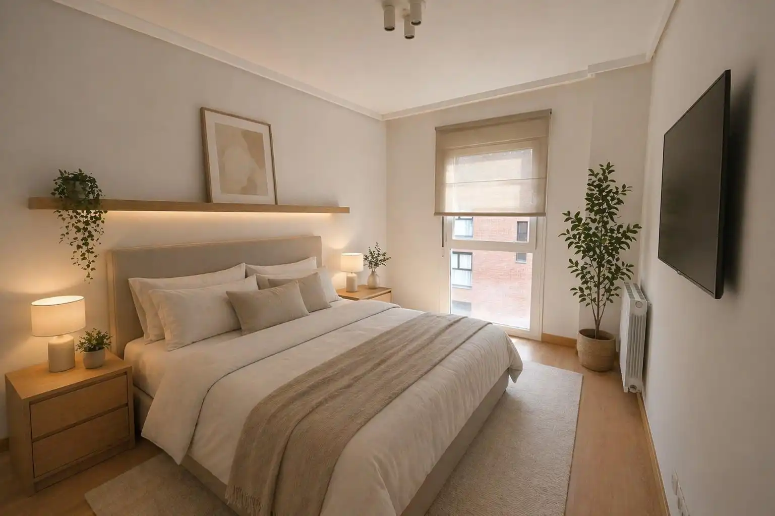 Schlafzimmer von Wohnung zum Verkauf in Erandio mit Heizung und Abstellraum