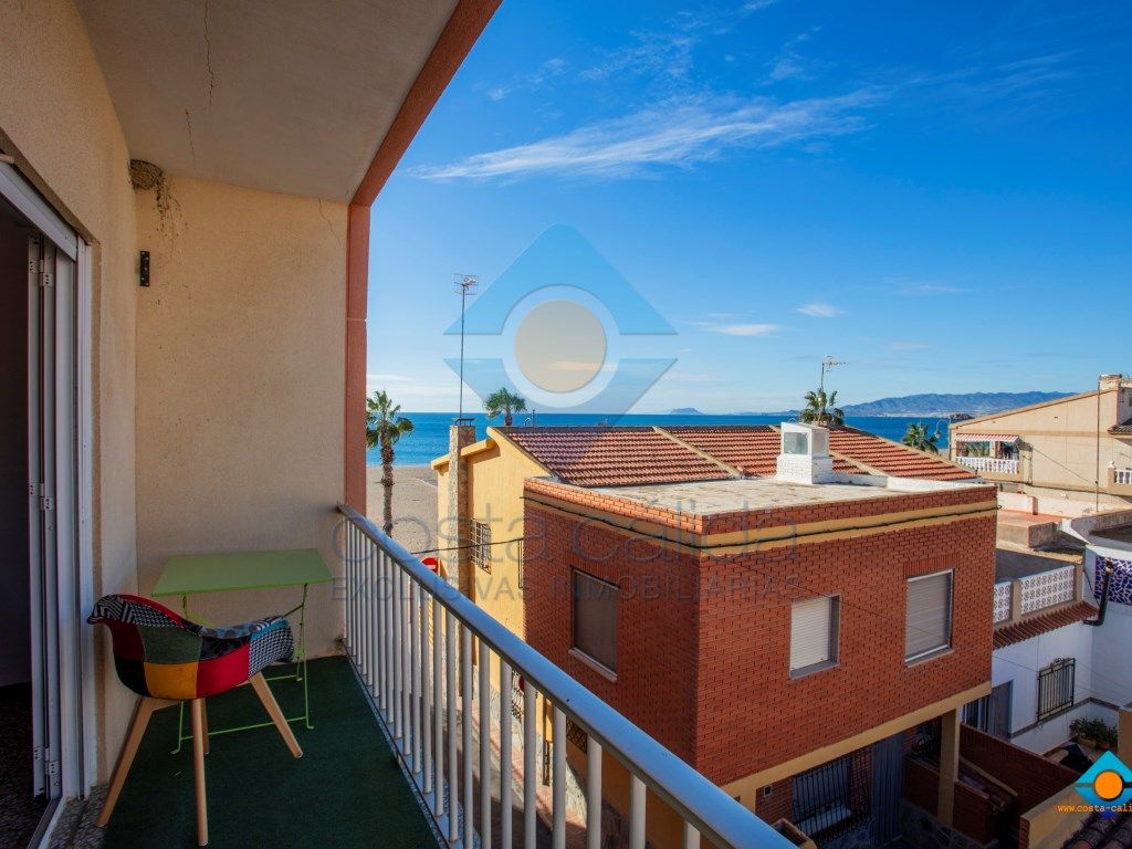 Balcony of Flat for sale in Mazarrón  with Air Conditioner, Terrace and Furnished