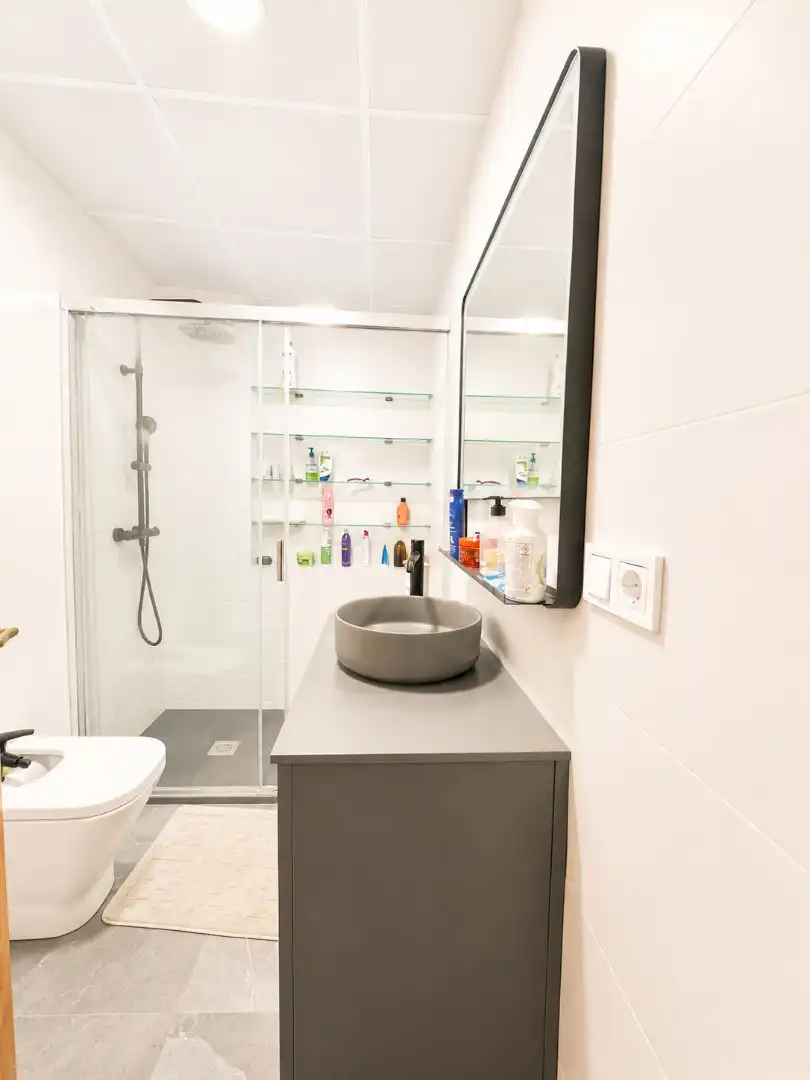 Bany de Casa o xalet en venda en Alcantarilla amb Aire condicionat, Jardí privat i Terrassa