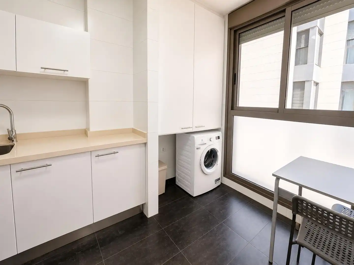 Kitchen of Flat for rent in Almería  with Air Conditioner and Furnished