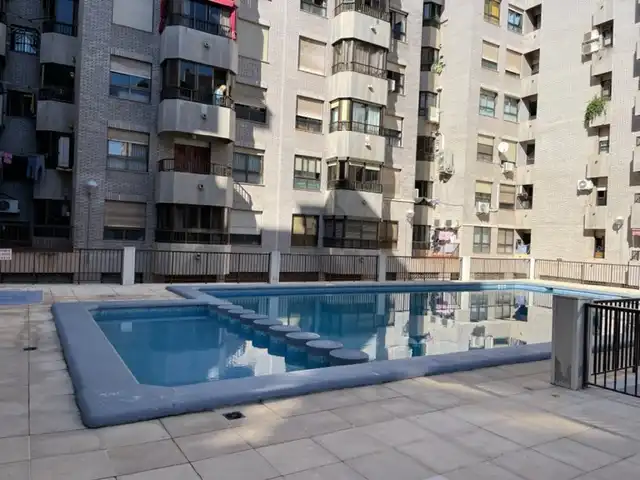 Swimming pool of Flat for sale in Alicante / Alacant  with Air Conditioner, Heating and Terrace