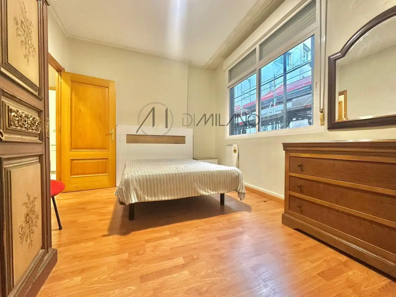 Bedroom of Flat for sale in Vigo   with Heating, Storage room and Furnished