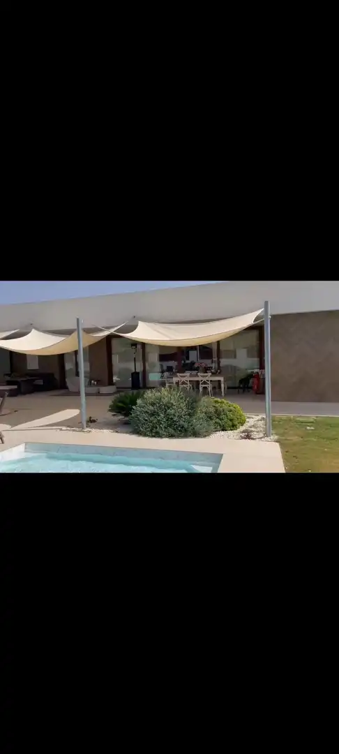 Terraza de Casa o chalet en venta en Mairena del Aljarafe con Aire acondicionado, Calefacción y Jardín privado