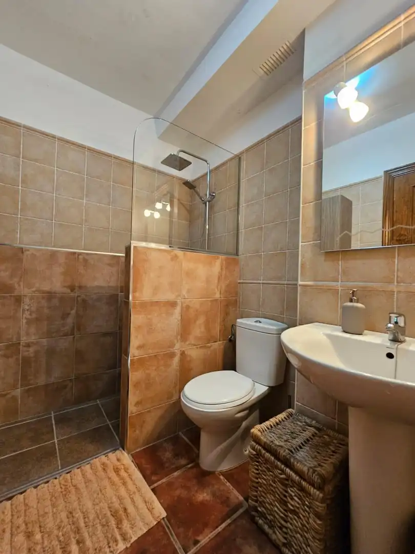 Baño de Casa o chalet en venta en Fondón con Calefacción, Terraza y Amueblado