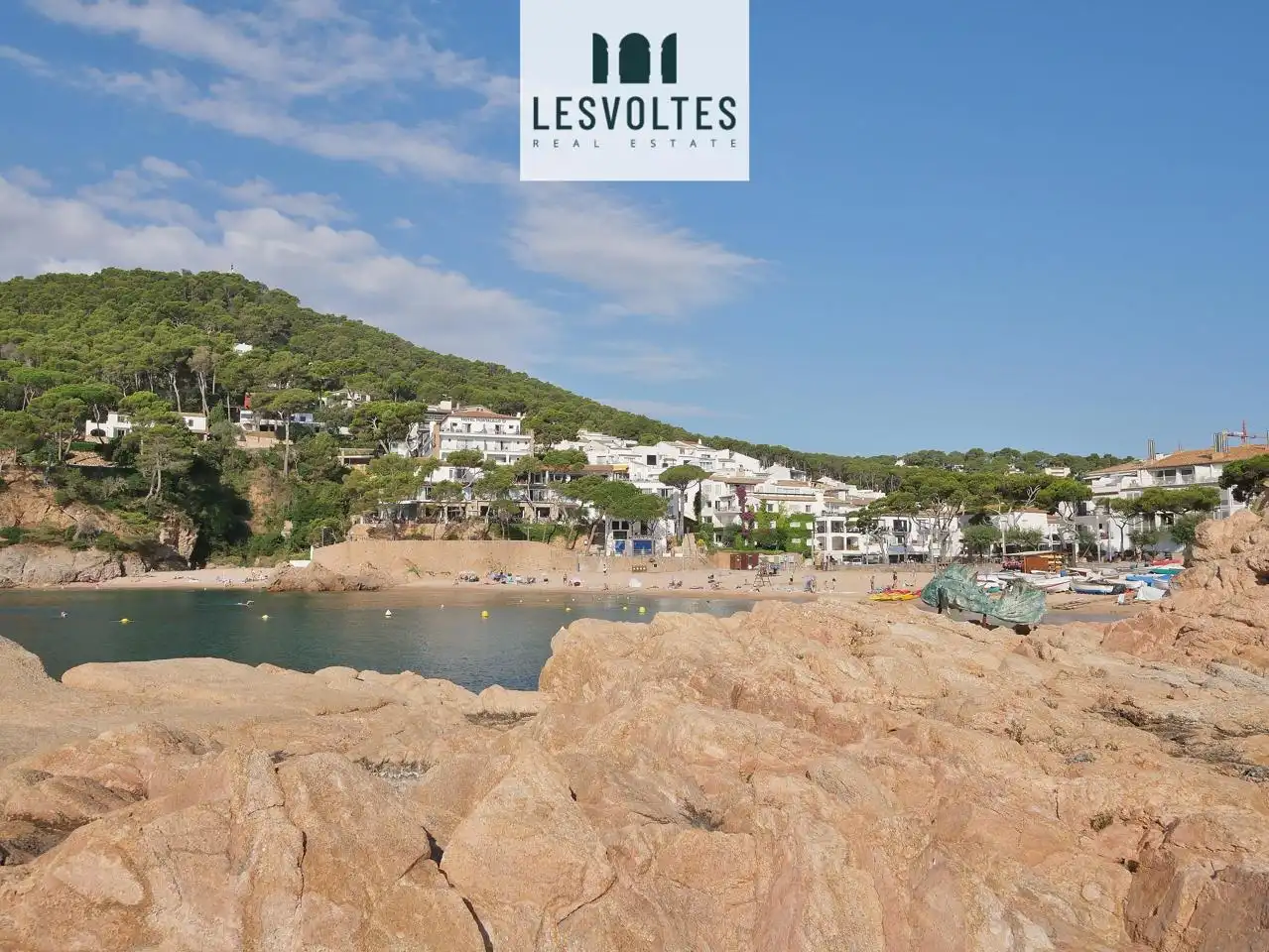 Vista exterior de Piso de alquiler en Palafrugell con Calefacción, Terraza y Amueblado