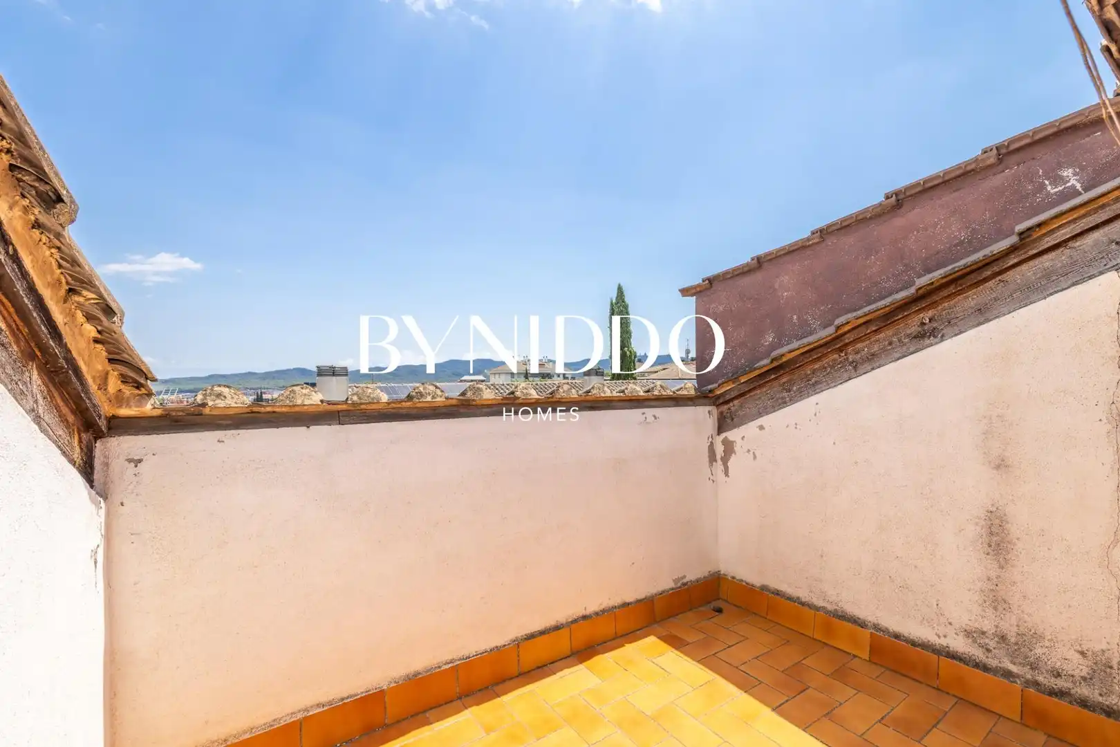 Terraza de Casa adosada en venta en Sant Cugat del Vallès con Aire acondicionado, Calefacción y Jardín privado