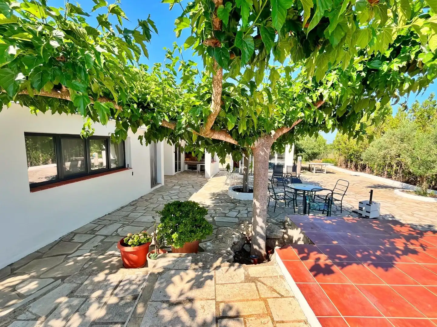 Terraza de Casa o chalet en venta en La Sénia con Piscina