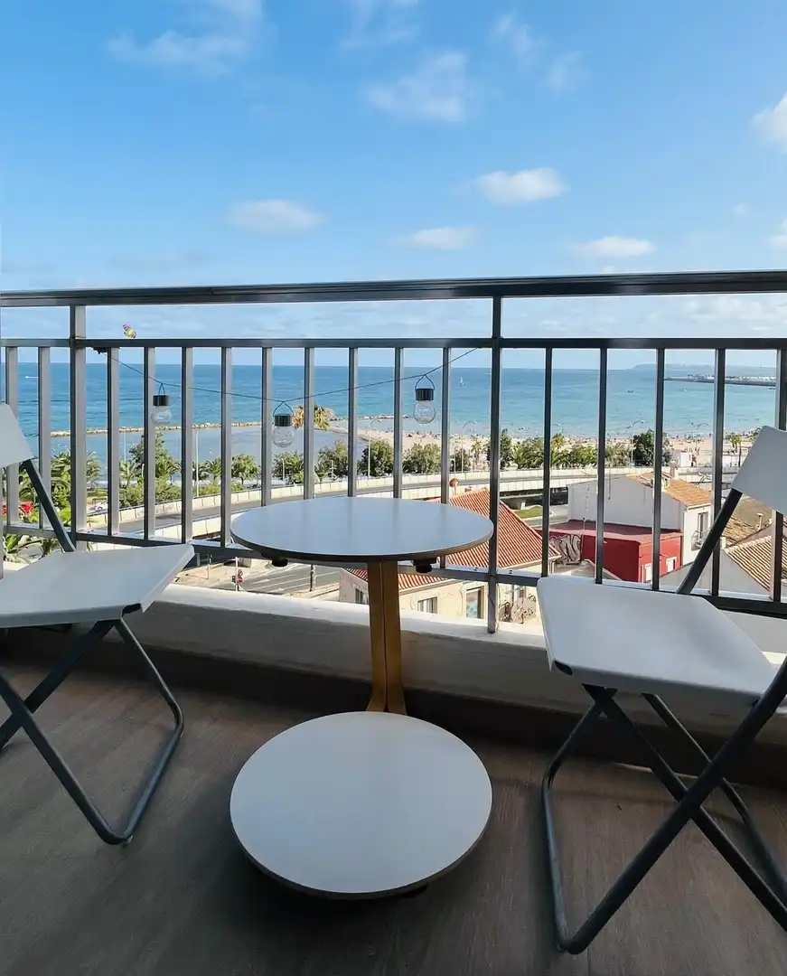 Terrasse von Wohnung zur Miete in Alicante / Alacant mit Klimaanlage, Heizung und Terrasse