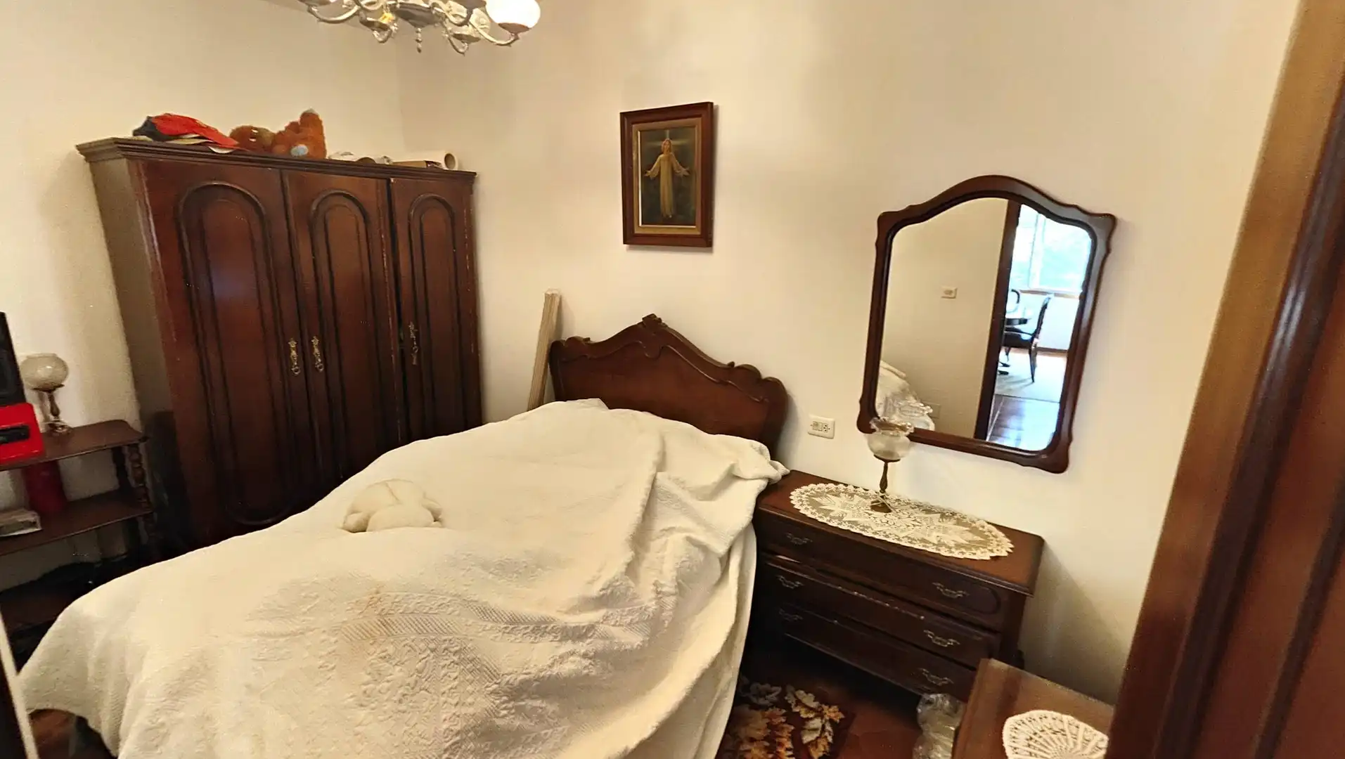 Dormitori de Casa o xalet en venda en Santiago de Compostela  amb Jardí privat i Moblat