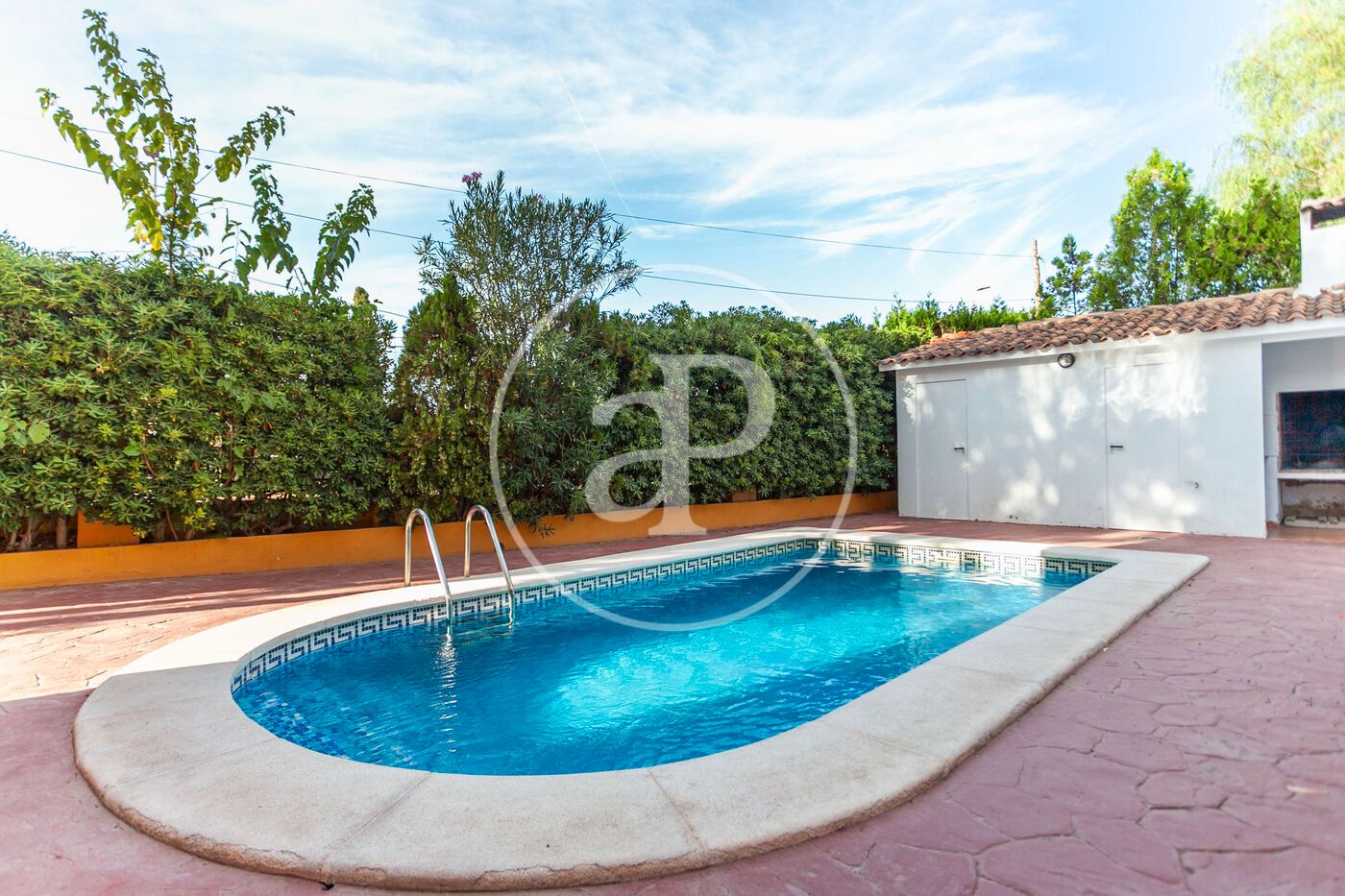 Piscina de Casa o chalet en venta en Moncada con Aire acondicionado, Calefacción y Jardín privado