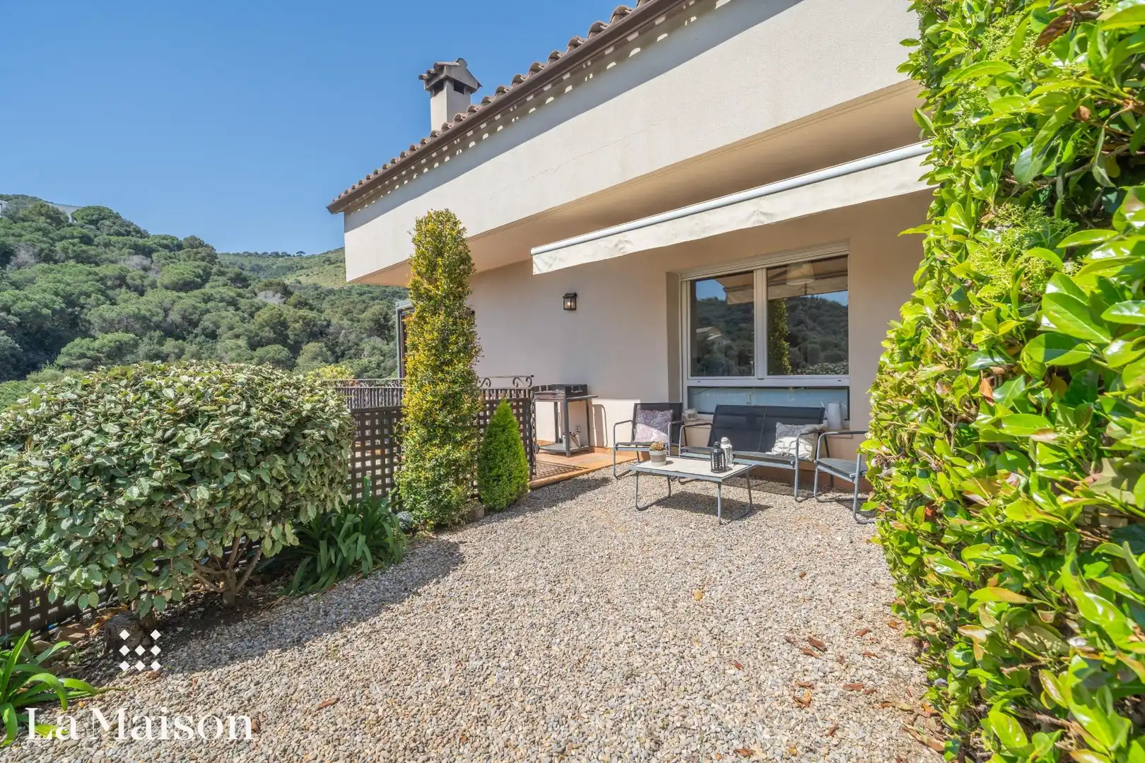 Terraza de Casa o chalet en venta en Alella con Aire acondicionado, Calefacción y Jardín privado