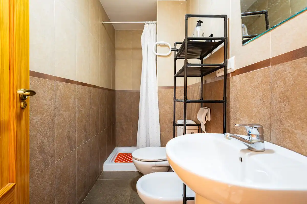 Bathroom of Flat for sale in Moncofa  with Heating, Terrace and Furnished