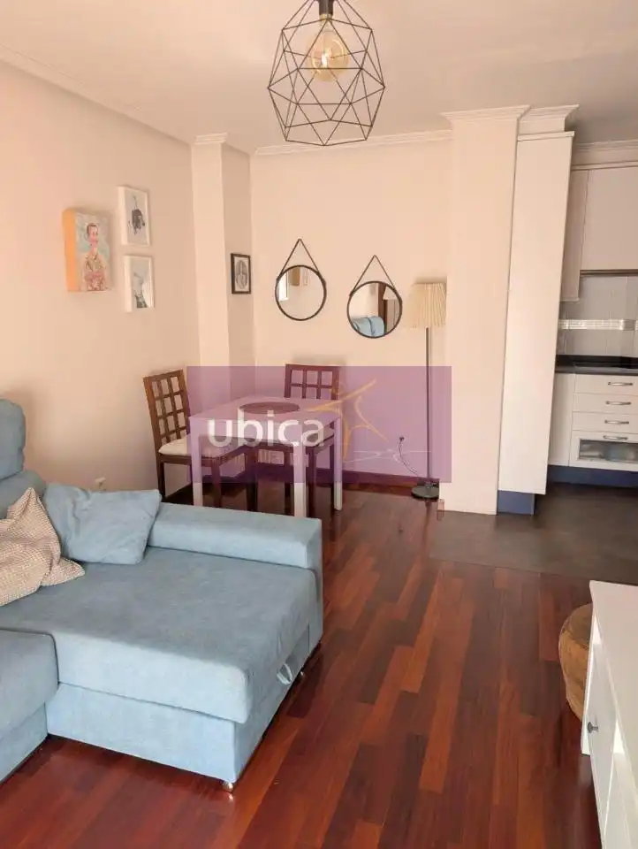 Living room of Attic for sale in Vigo   with Heating, Parquet flooring and Terrace