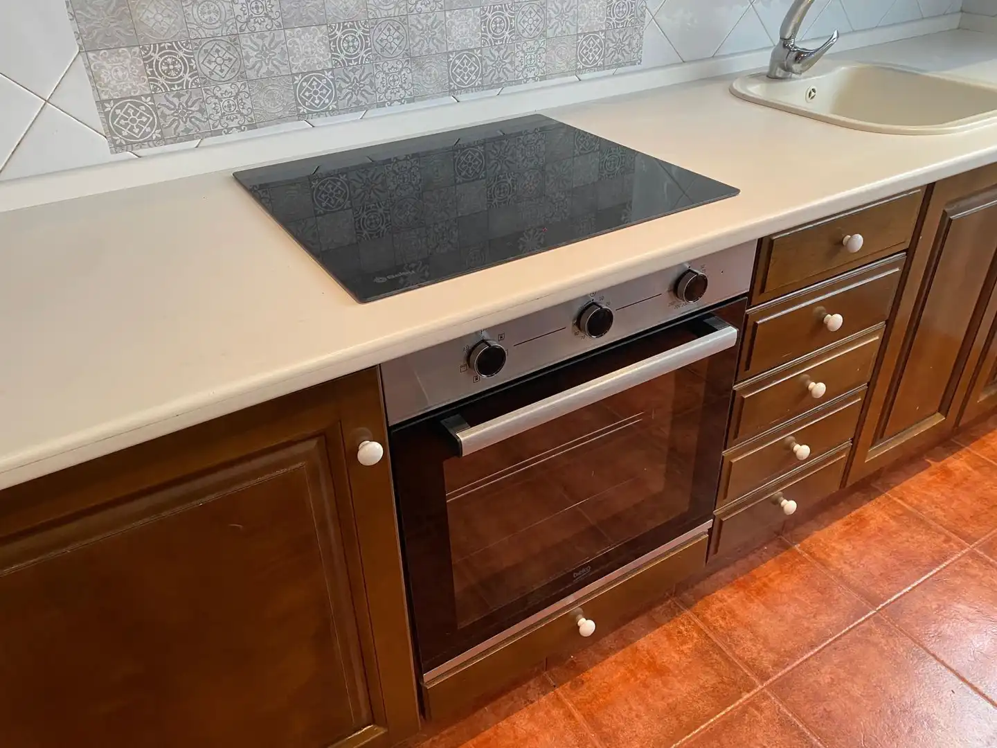 Kitchen of Flat for rent in Nava  with Heating and Swimming Pool
