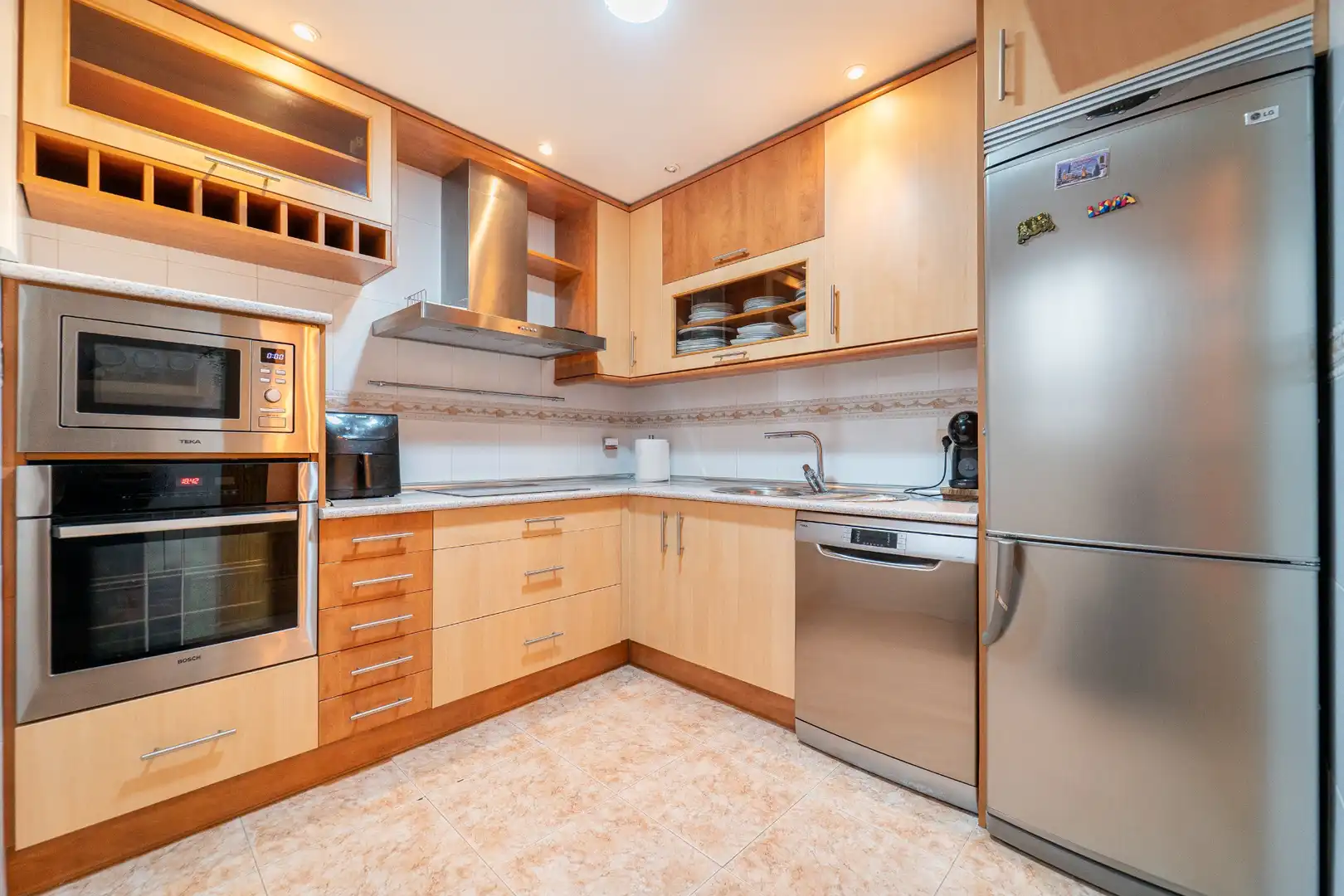 Cocina de Dúplex en venta en El Álamo con Aire acondicionado, Calefacción y Amueblado