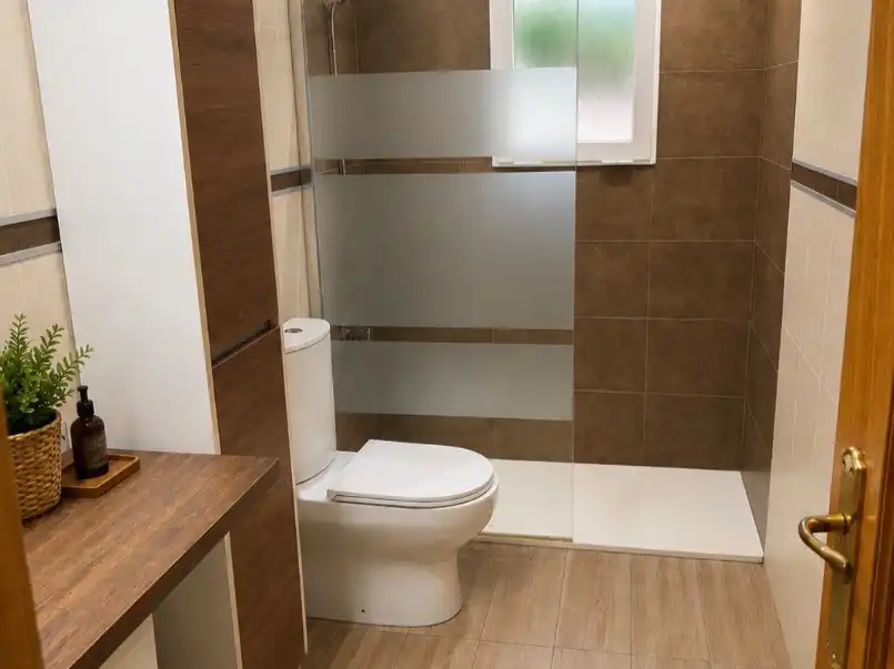 Baño de Ático en venta en Carlet con Aire acondicionado, Terraza y Trastero