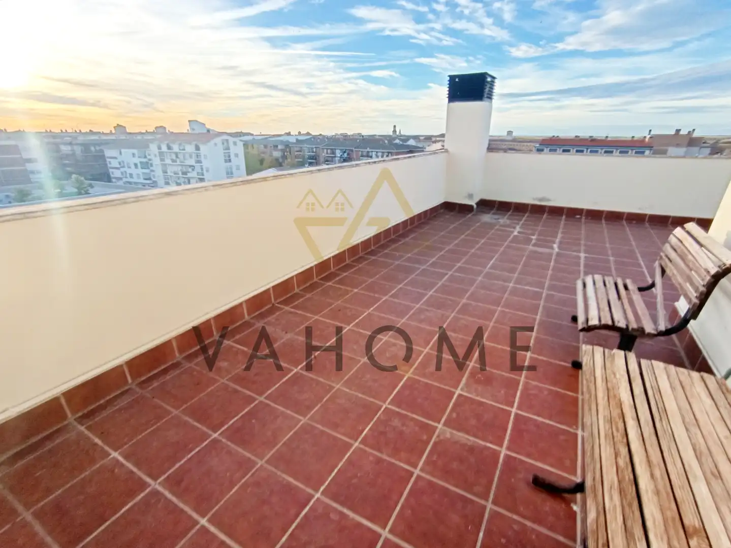 Terrasse von Dachboden zum Verkauf in Ocaña mit Heizung, Terrasse und Abstellraum