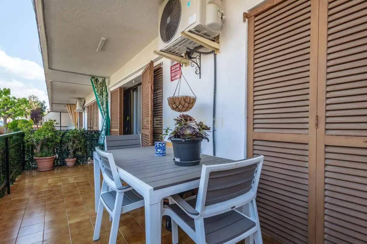 Terrasse von Wohnungen zum Verkauf in El Vendrell mit Klimaanlage und Ofen