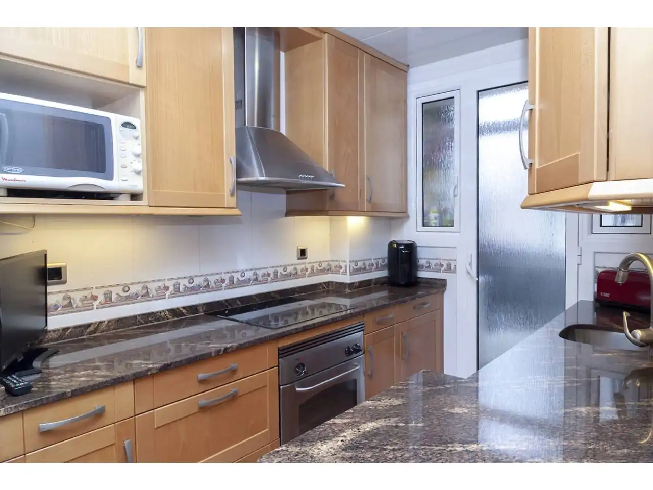 Küche von Wohnung zum Verkauf in Barcelona mit Heizung
