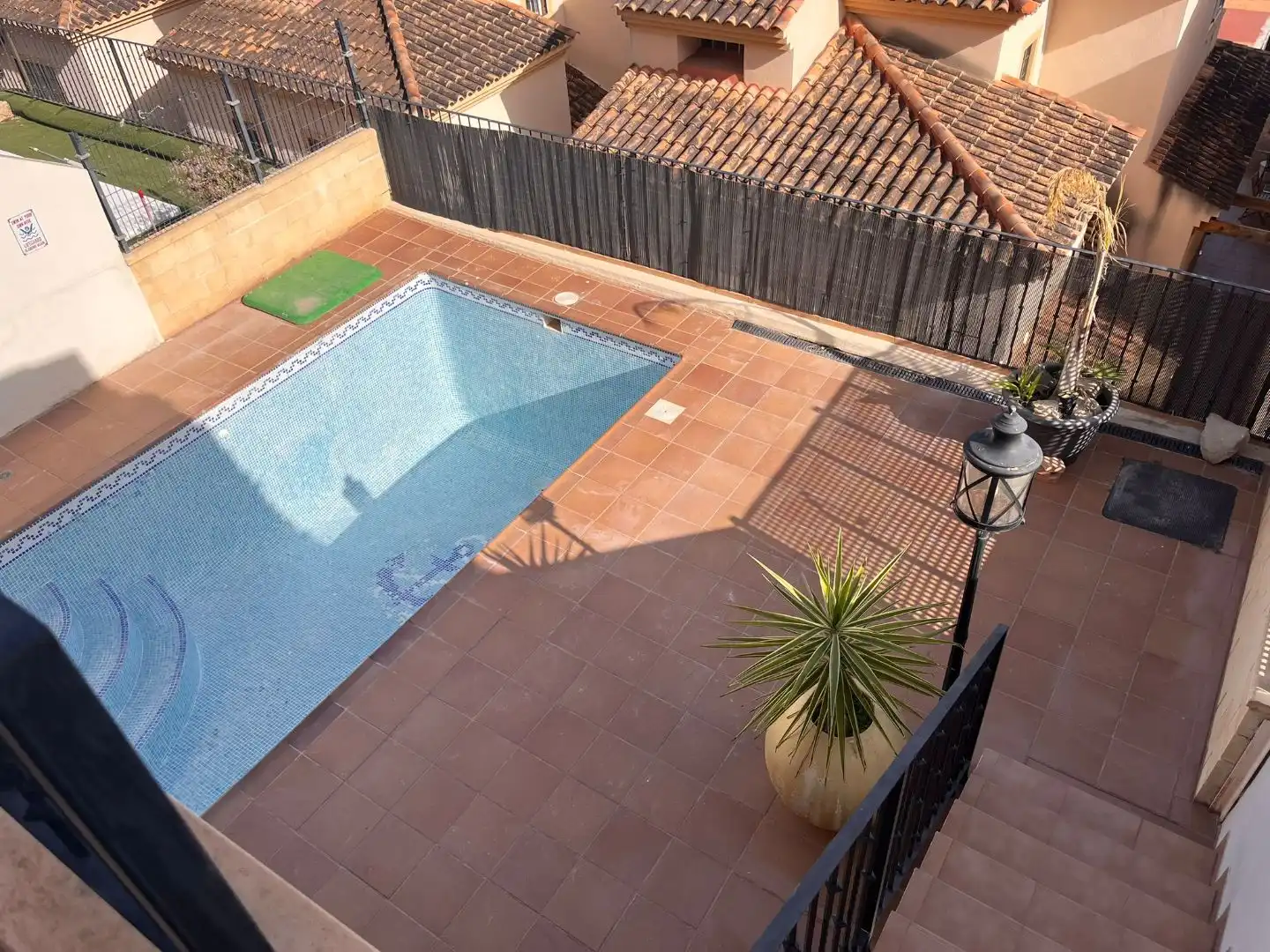 Swimming pool of Detached homes for sale in Aigües  with Terrace and Swimming Pool