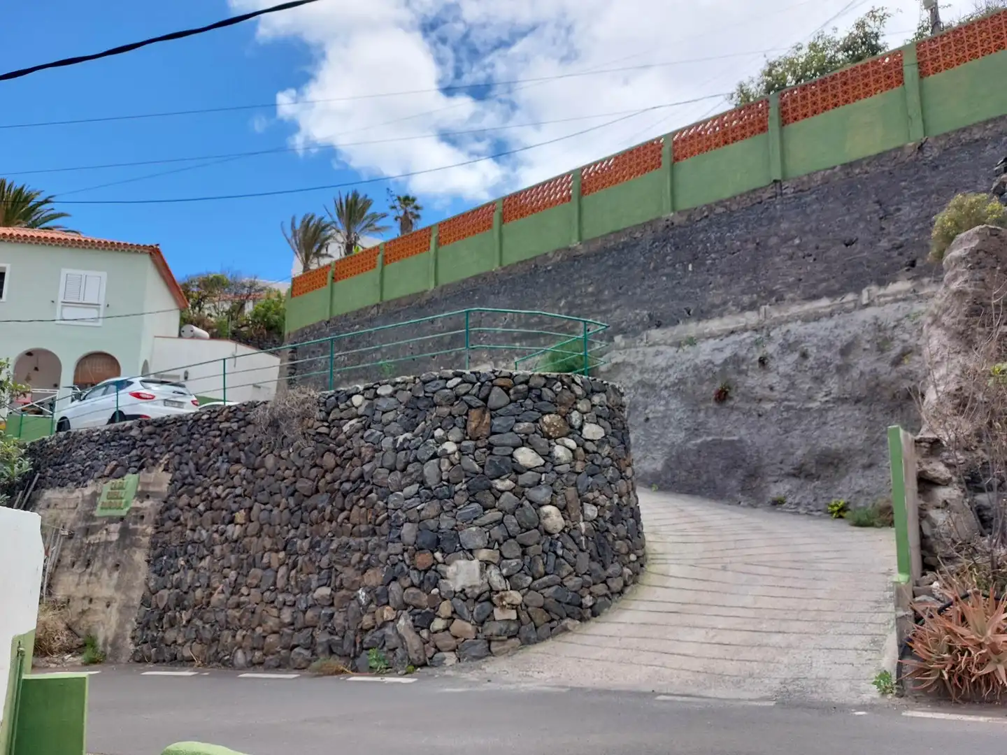 Vista exterior de Finca rústica en venta en Hermigua con Jardín privado, Terraza y Amueblado