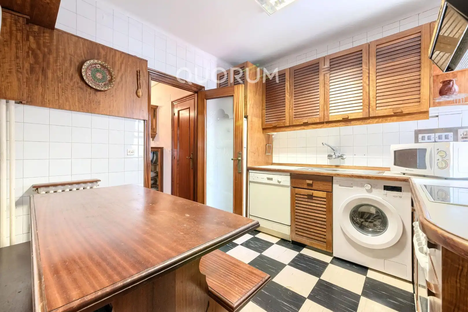 Küche von Wohnung zum Verkauf in Basauri  mit Heizung, Möbliert und Balkon