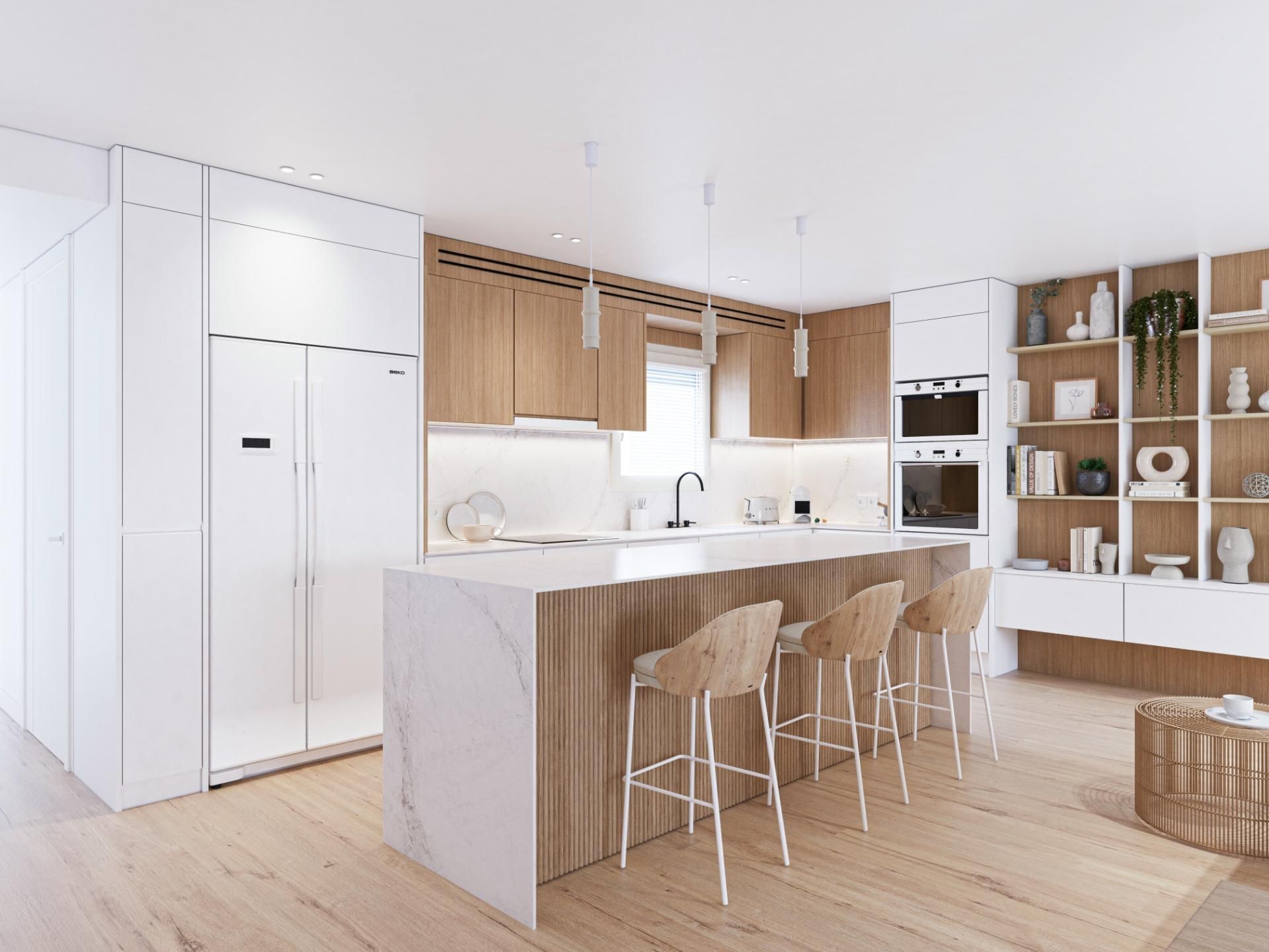 Kitchen of Attic for sale in  Murcia Capital  with Heating and Terrace