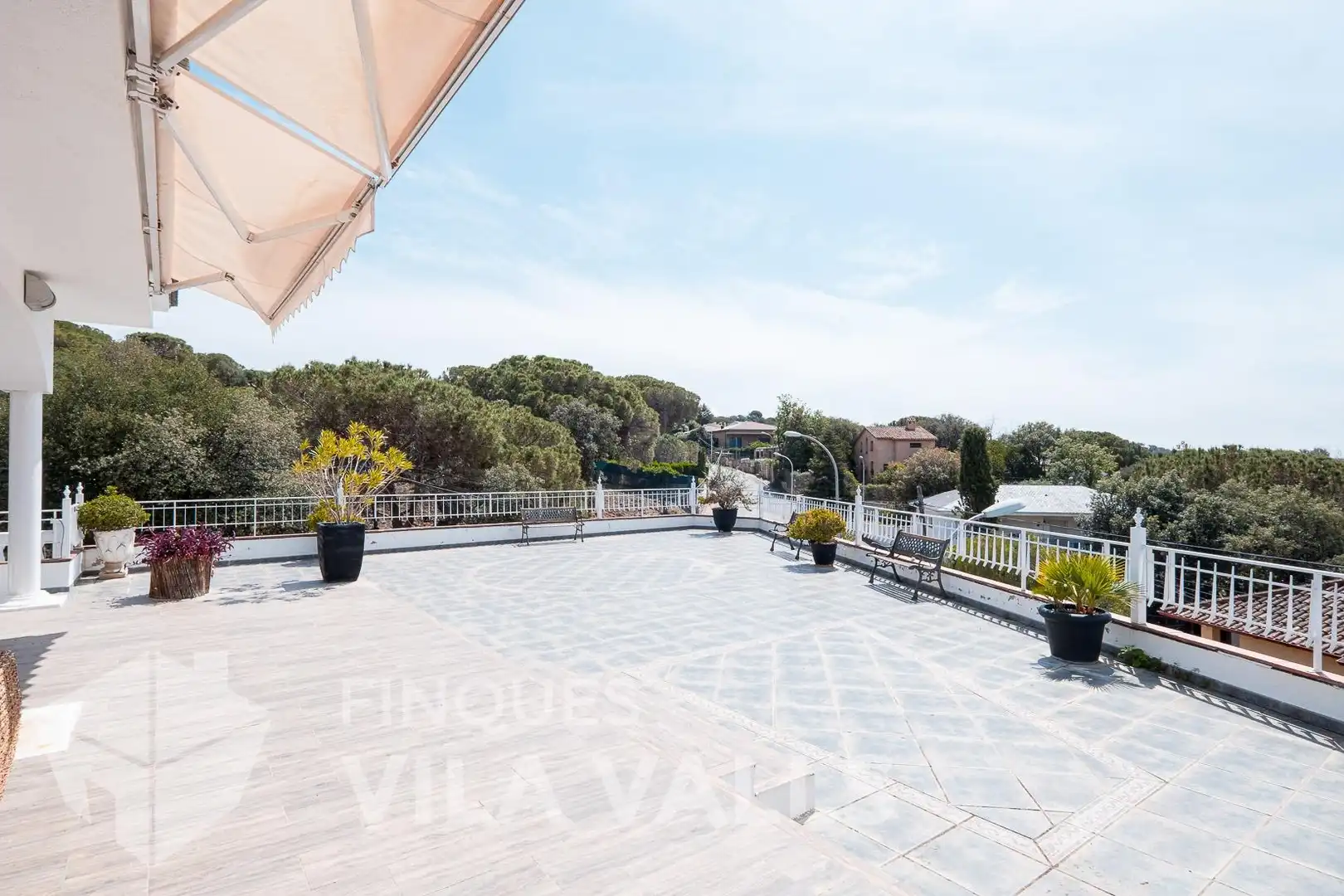 Terraza de Casa o chalet en venta en Caldes de Montbui con Aire acondicionado, Jardín privado y Terraza