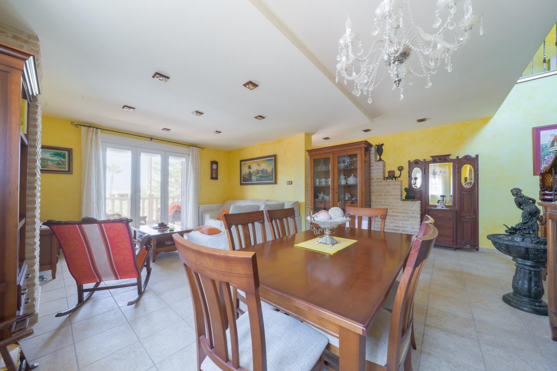 Menjador de Casa o xalet en venda en Las Torres de Cotillas amb Aire condicionat, Calefacció i Jardí privat