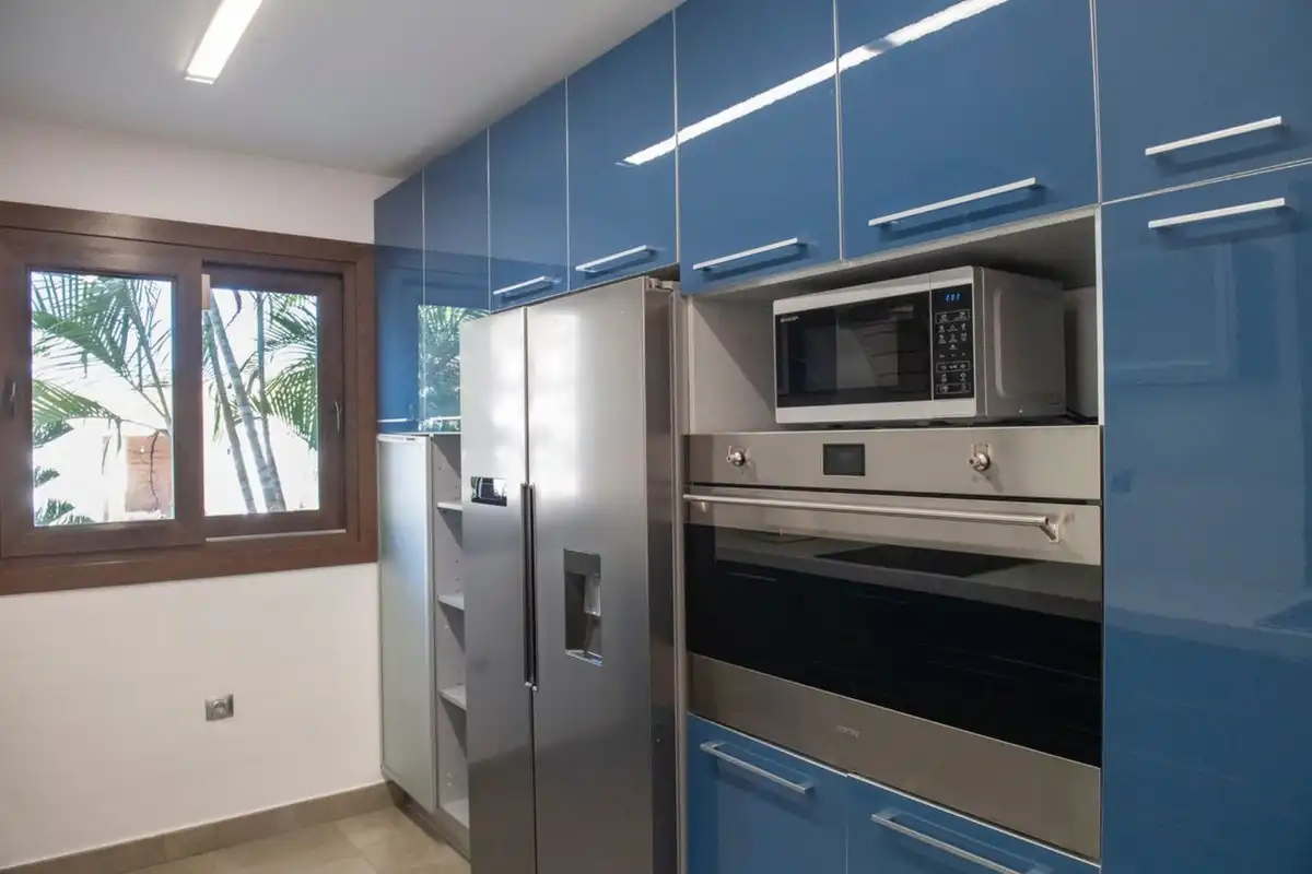 Cocina de Casa o chalet en venta en Benalmádena con Aire acondicionado, Calefacción y Piscina