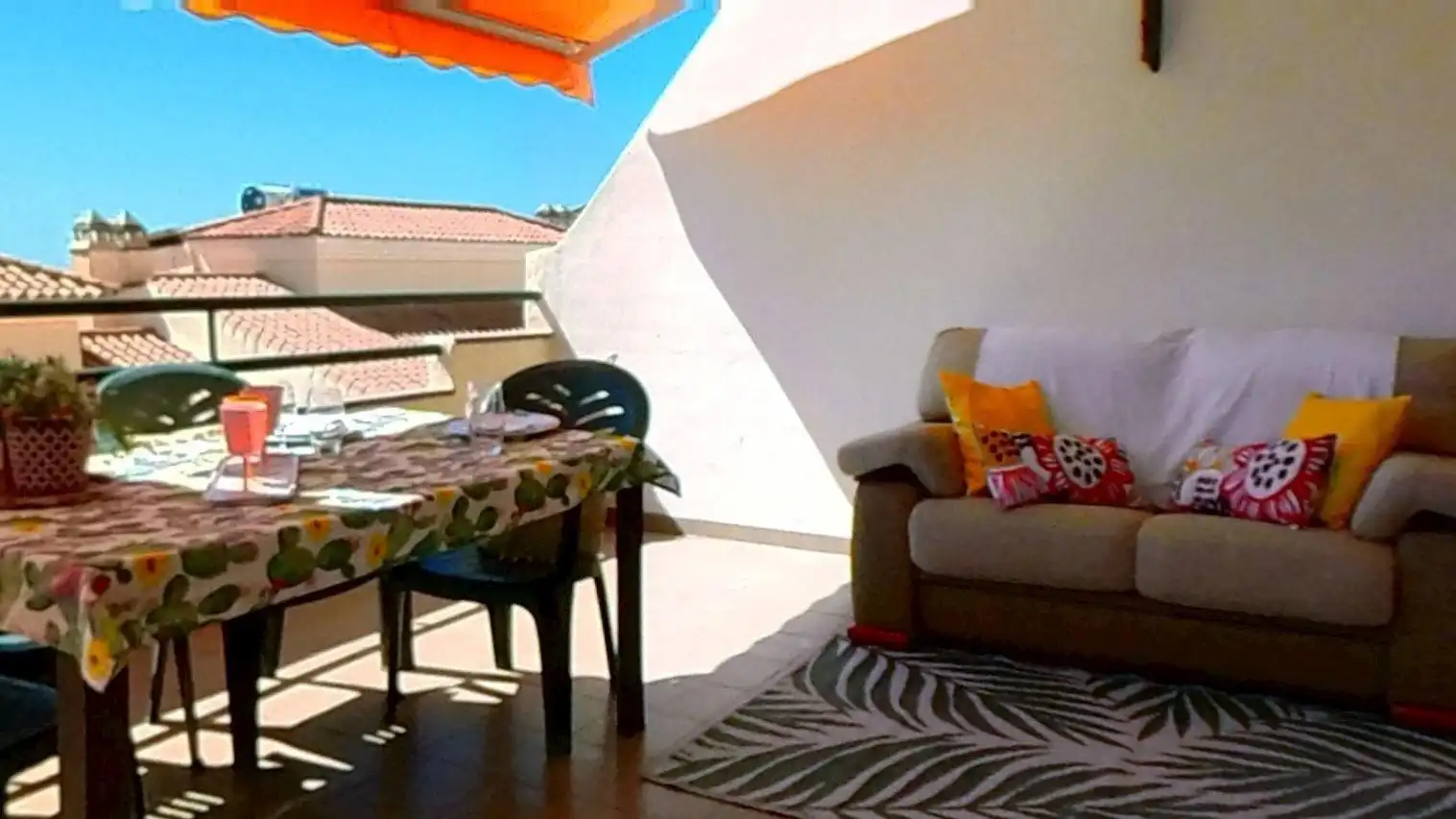 Terrace of Flat for sale in Rincón de la Victoria  with Terrace, Furnished and Community pool
