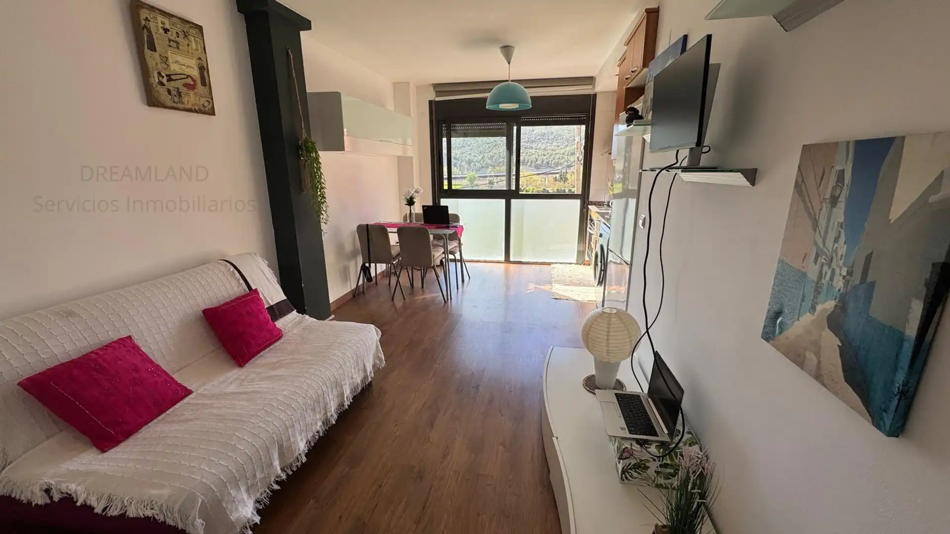 Living room of Apartments for sale in Vilanova del Camí  with Air Conditioner, Furnished and Washing machine