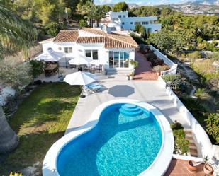 Garden of House or chalet for sale in Moraira  with Air Conditioner, Heating and Terrace