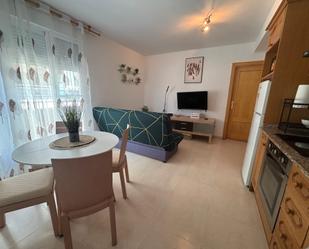 Sala d'estar de Apartament de lloguer en Moncofa amb Aire condicionat, Moblat i Forn
