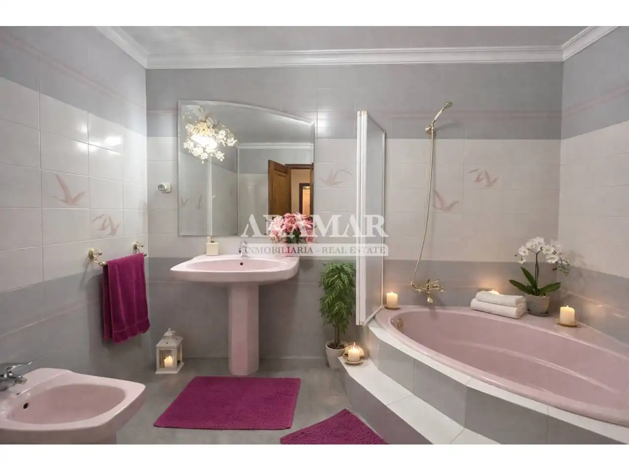 Baño de Casa o chalet en venta en L'Atzúbia con Amueblado