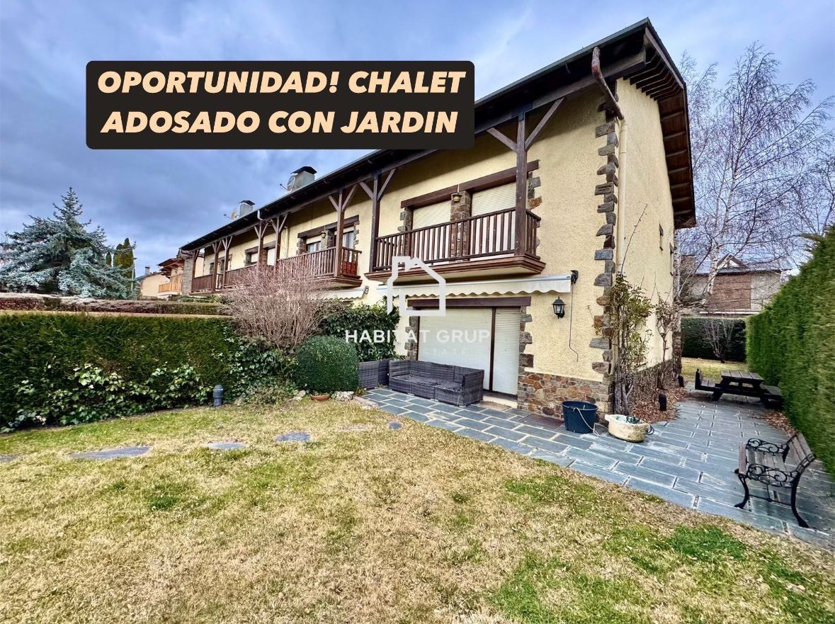 Jardí de Casa adosada en venda en Puigcerdà amb Calefacció, Jardí privat i Terrassa