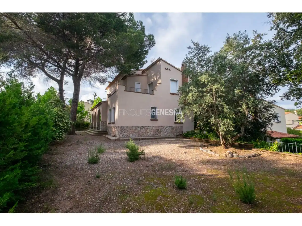 Exterior view of Houses for sale in Matadepera  with Private garden and Swimming Pool