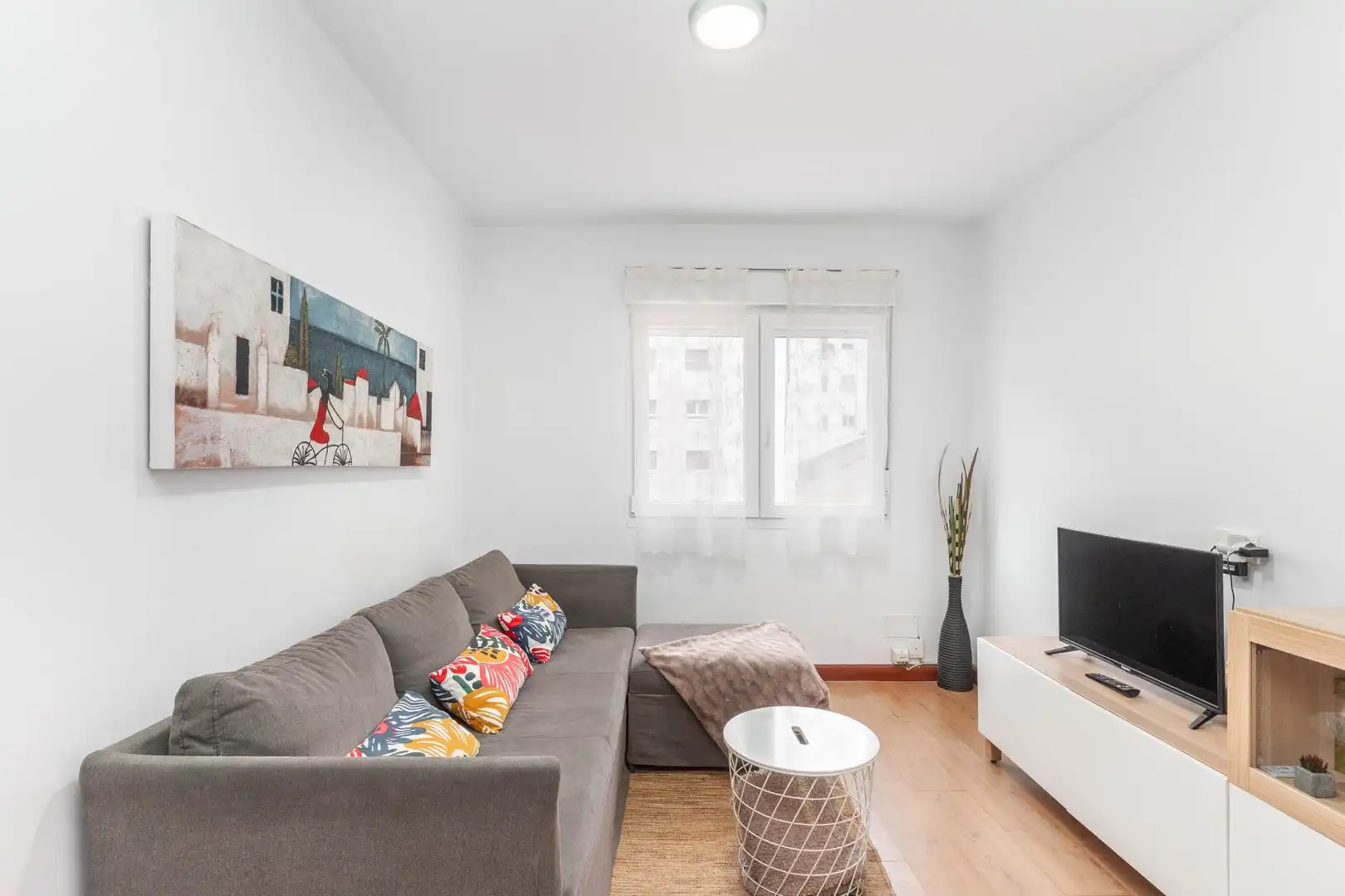 Sala de estar de Piso en venta en Gijón  con Calefacción y Amueblado