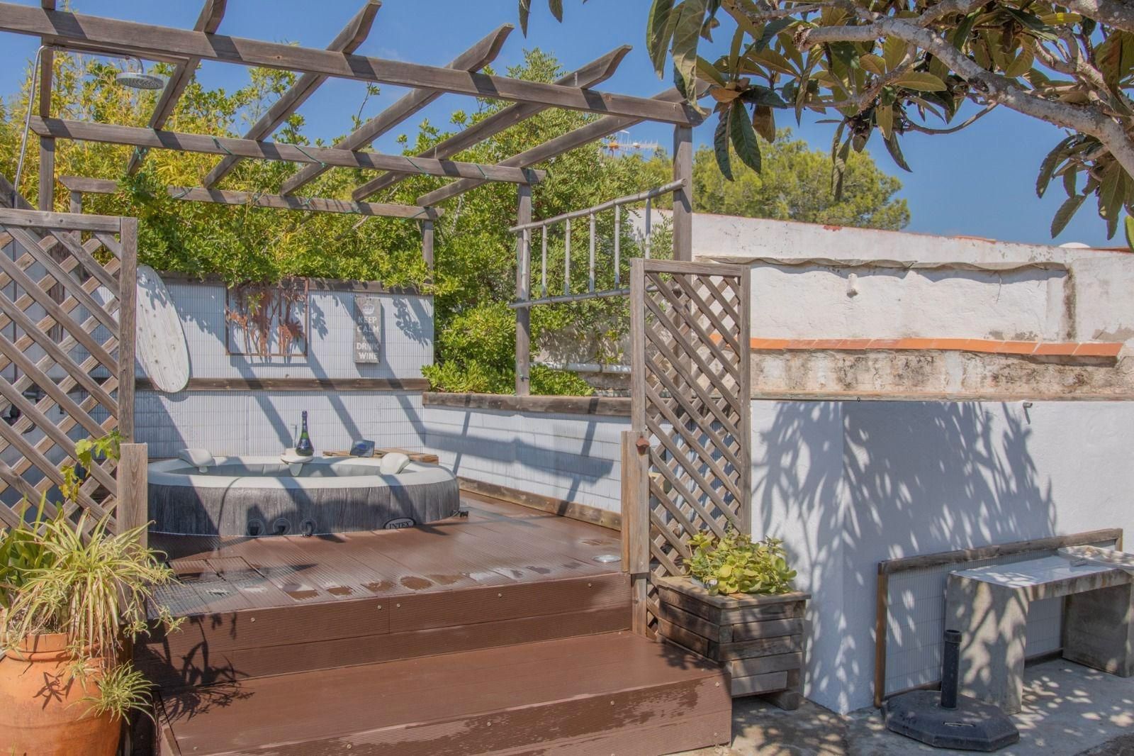 Terrassa de Casa o xalet en venda en Calafell amb Aire condicionat, Calefacció i Jardí privat
