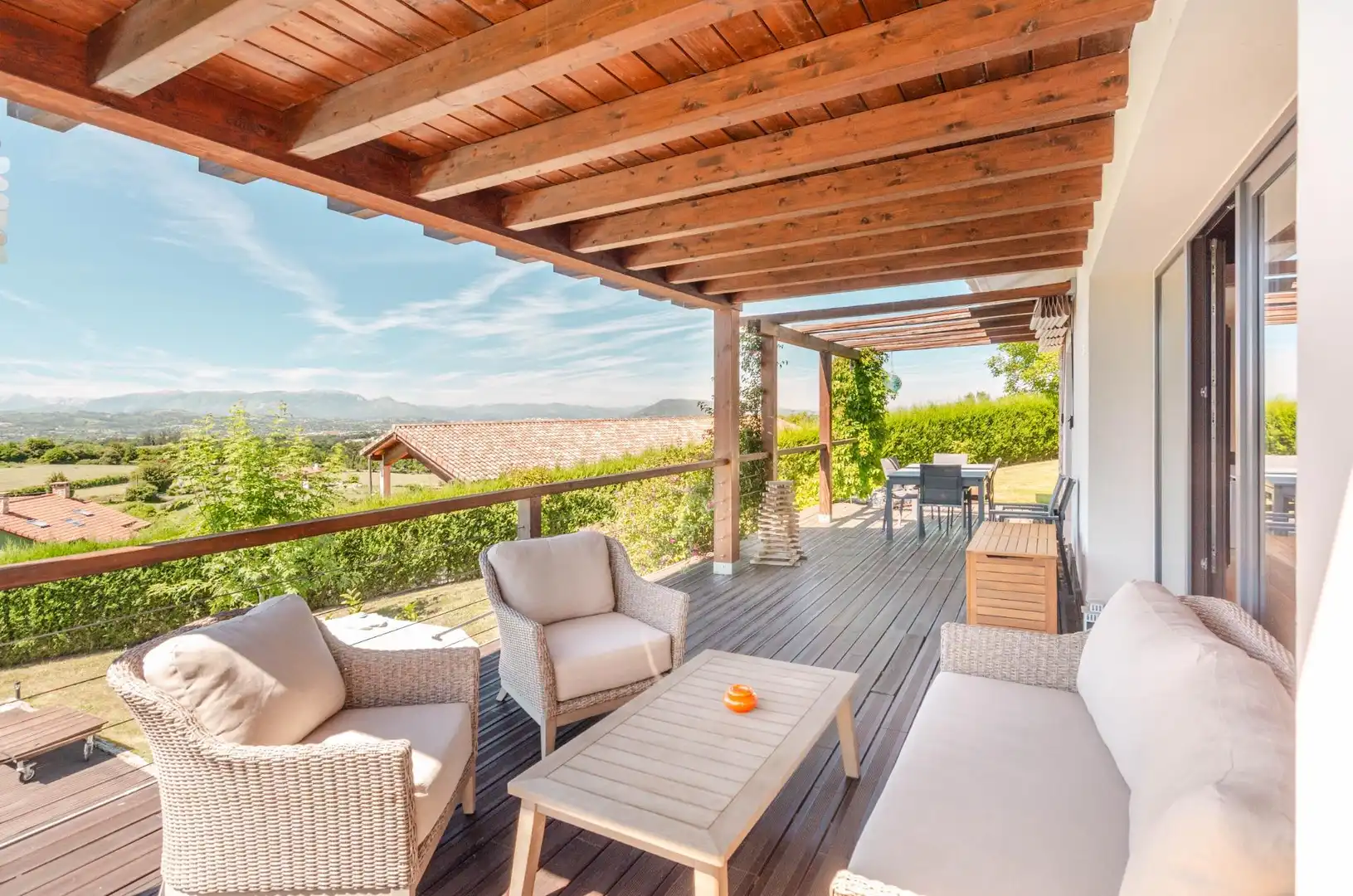 Terrassa de Casa o xalet en venda en Siero amb Aire condicionat, Calefacció i Jardí privat