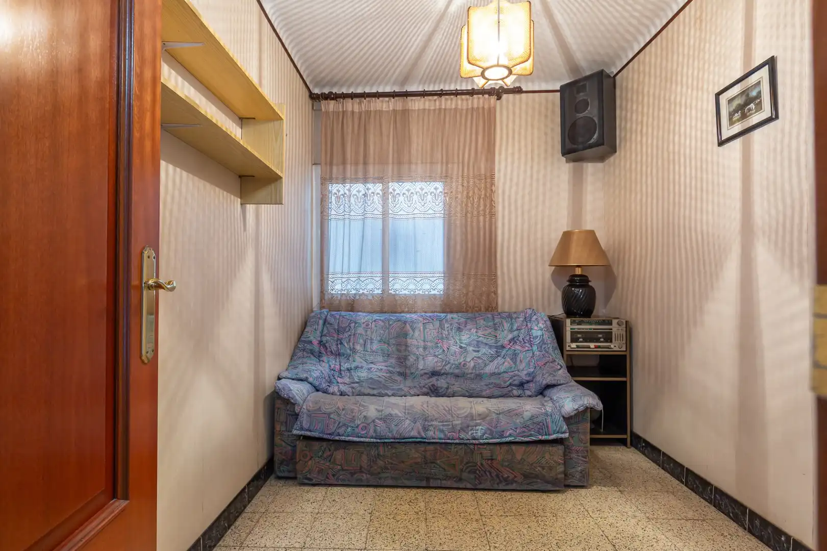 Sala de estar de Piso en venta en Sant Cugat del Vallès con Calefacción, Balcón y Alarma