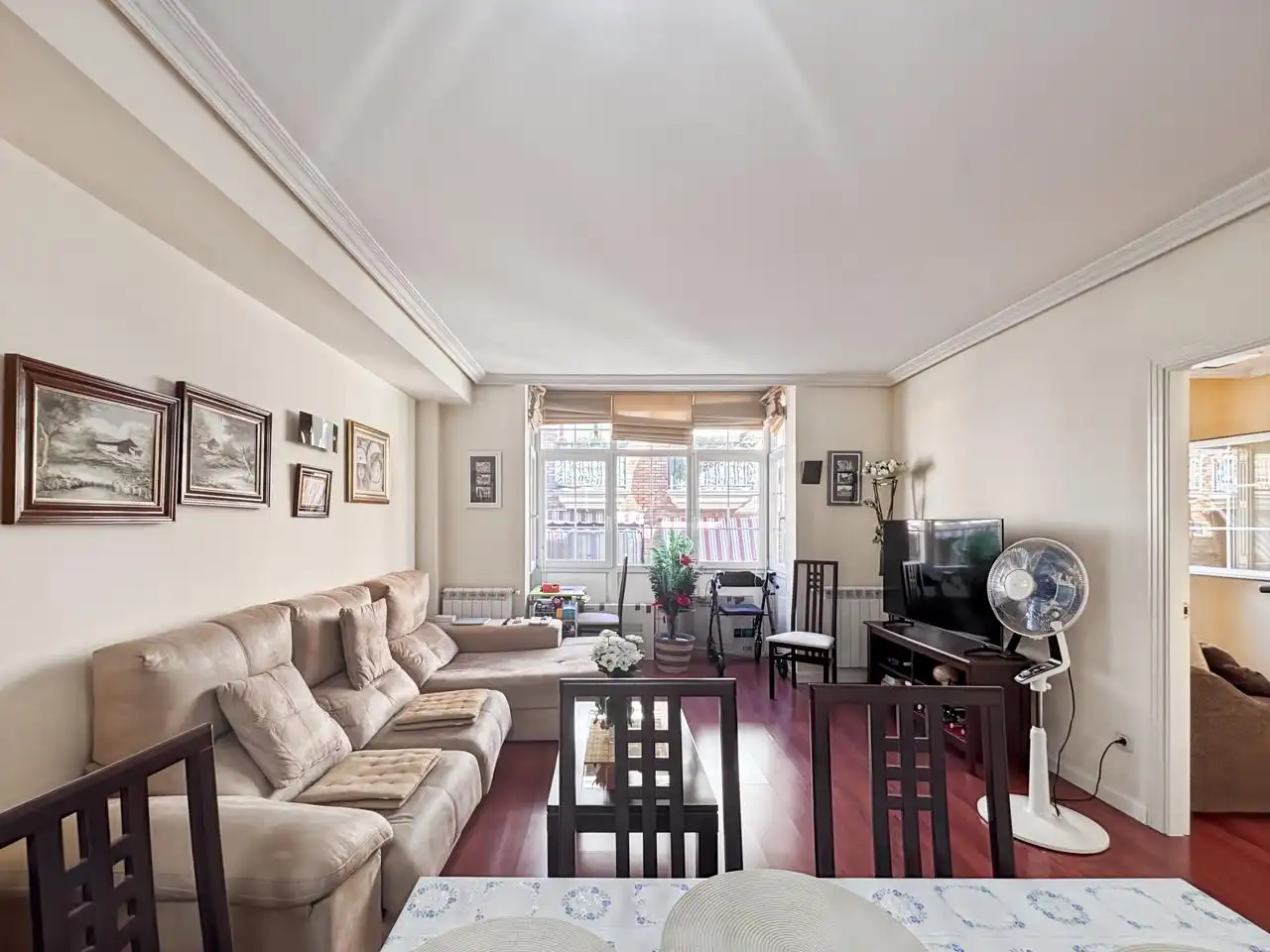 Sala de estar de Piso en venta en Collado Villalba con Calefacción, Terraza y Trastero