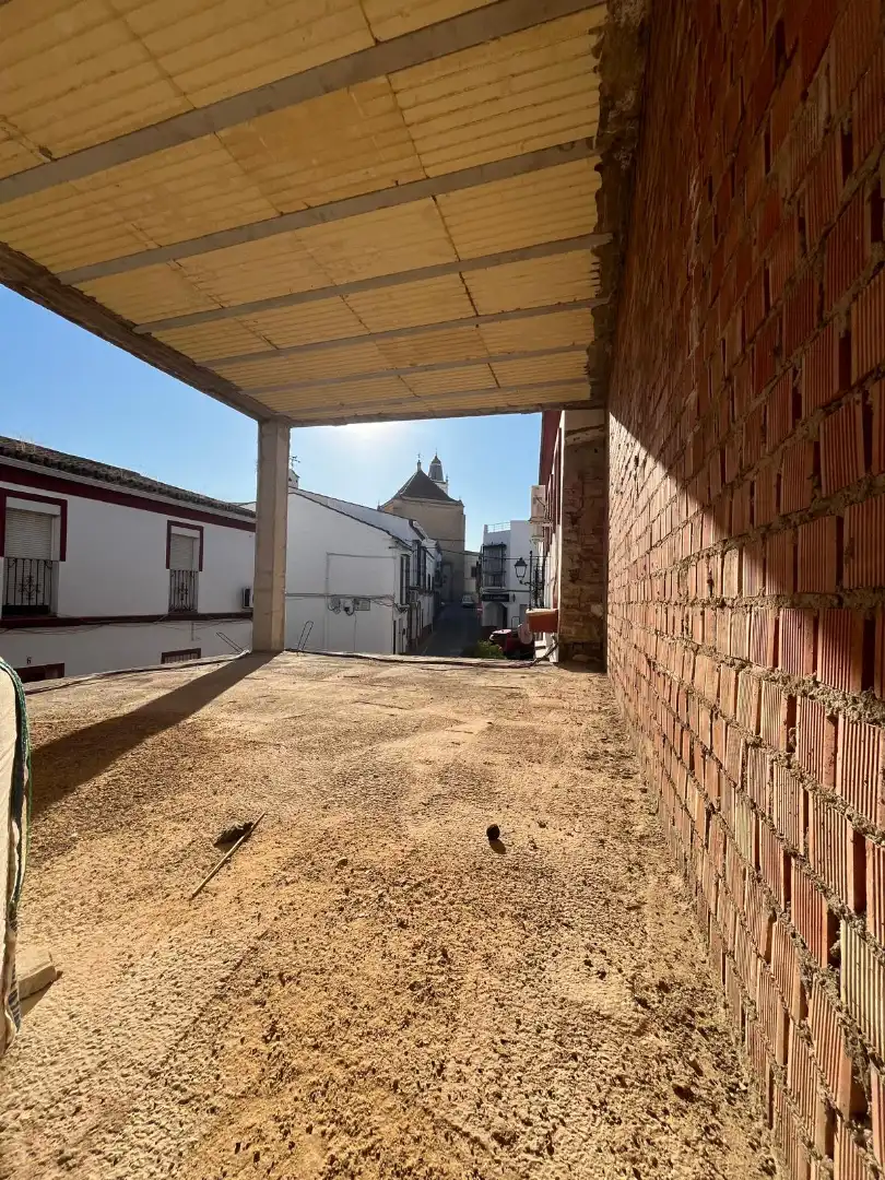 Vista exterior de Casa adosada en venta en Salteras con Jardín privado, Terraza y Balcón