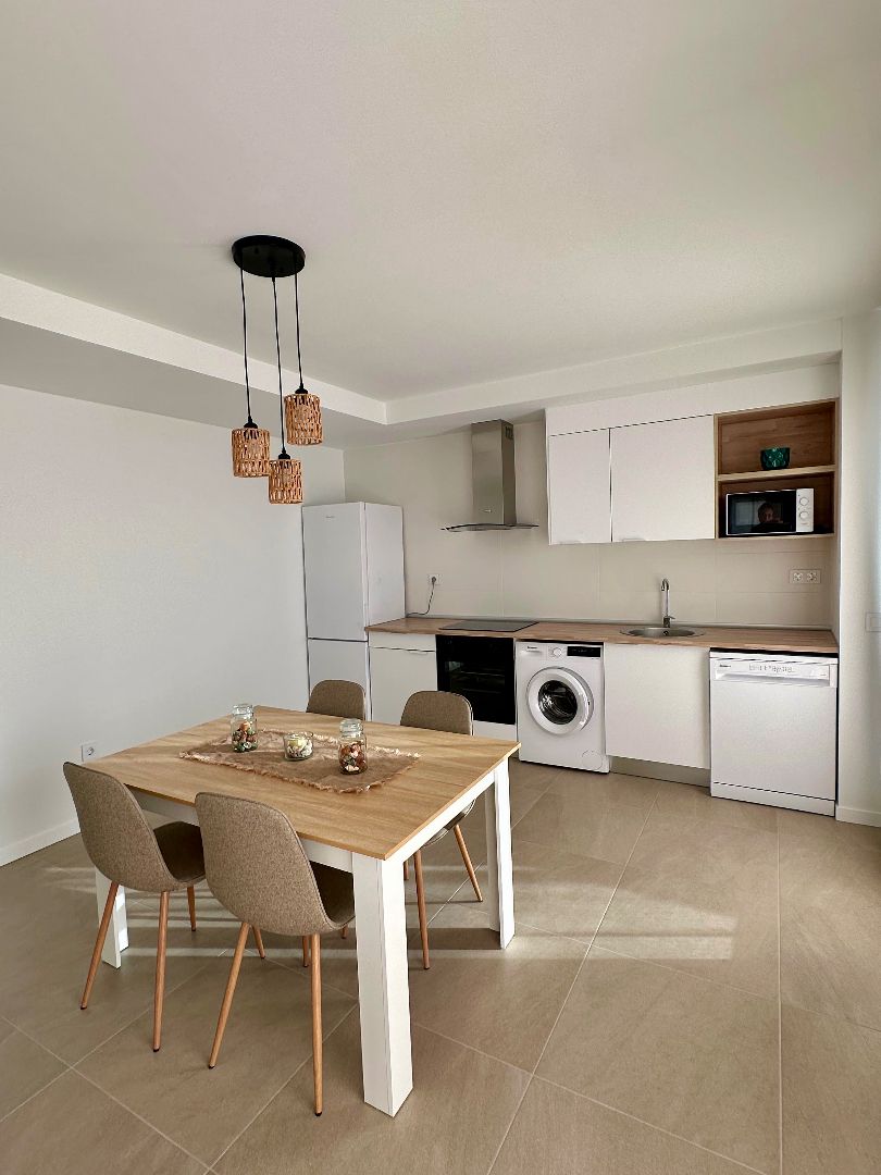 Kitchen of Flat to rent in El Ejido  with Air Conditioner, Heating and Private garden