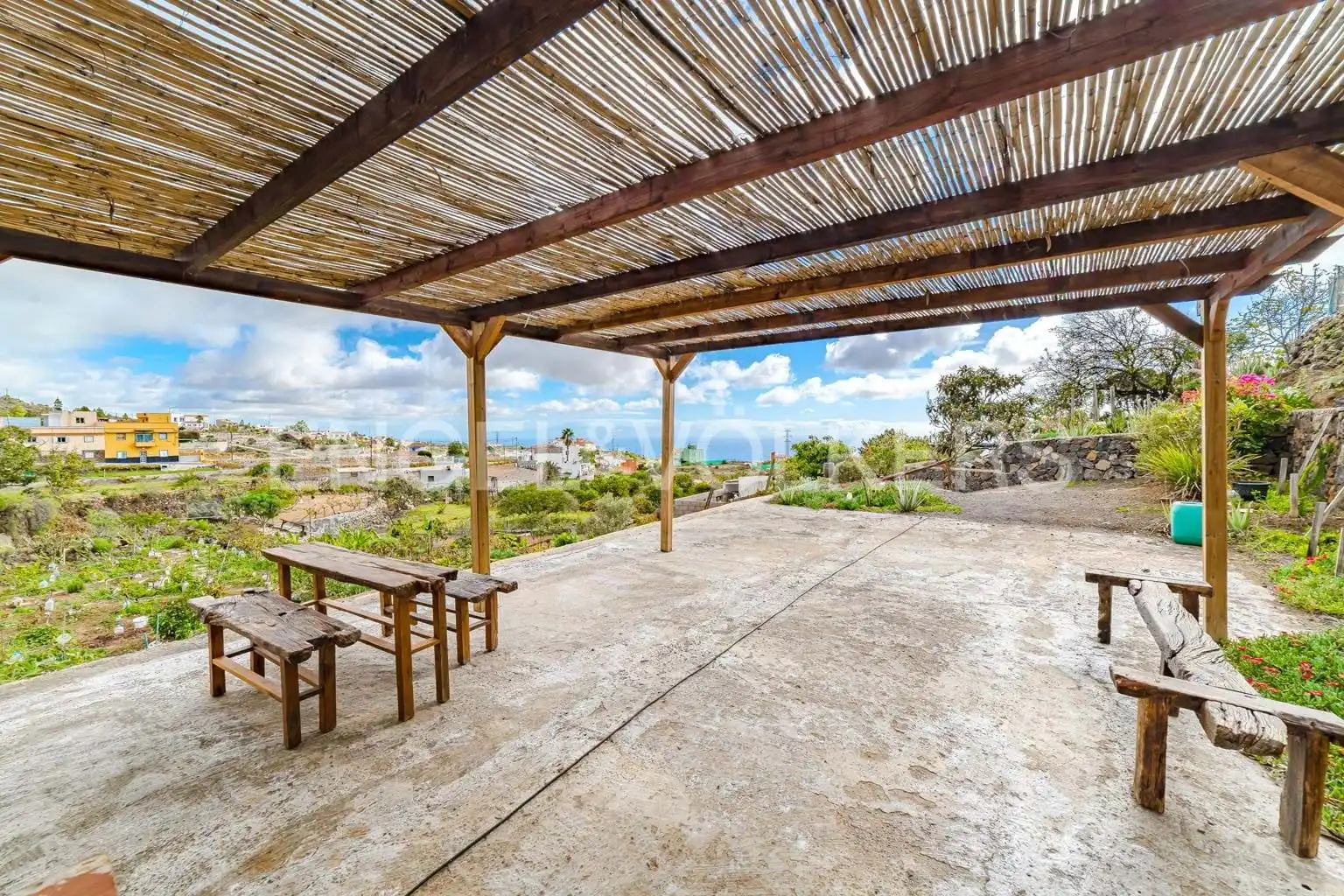 Terrace of Houses for sale in Granadilla de Abona  with Terrace, Swimming Pool and Furnished