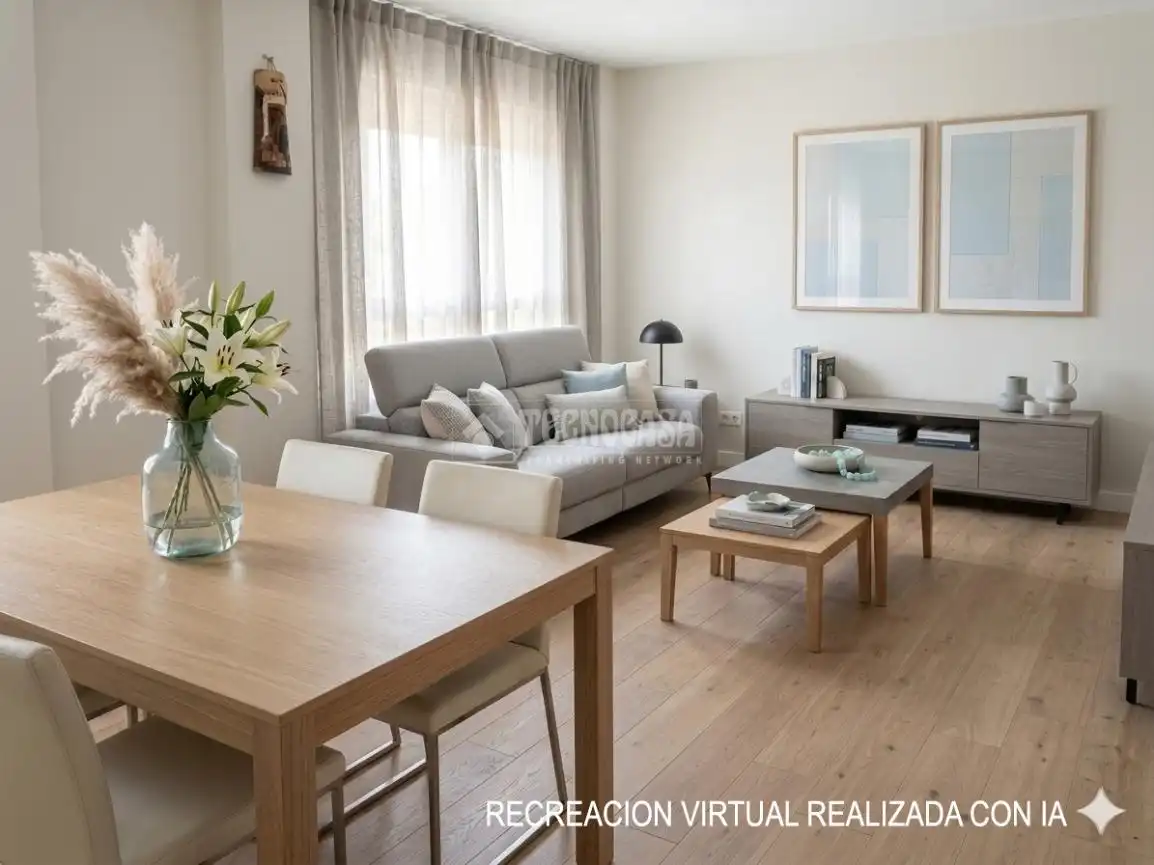 Sala de estar de Piso en venta en Madrid