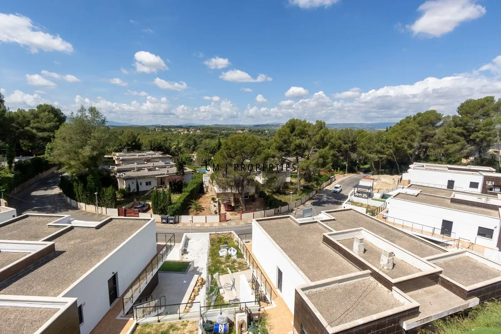 Vista exterior de Casa adosada en venta en Chiva con Aire acondicionado, Calefacción y Jardín privado